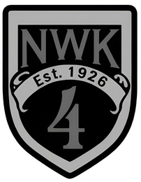 NWK 4 EST. 1926 logo