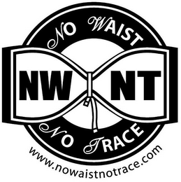 NWNT NO WAIST NO TRACE WWW.NOWAISTNOTRACE.COM logo