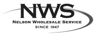 NWS NELSON WHOLESALE SERVICE SINCE 1947 logo