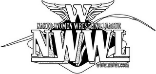 NWWL NAKED WOMEN WRESTLING LEAGUE WWW.NWWL.COM logo