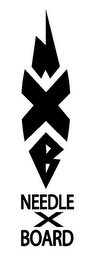 NXB NEEDLE X BOARD logo