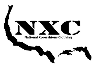NXC NATIONAL XPRESSHIONS CLOTHING logo