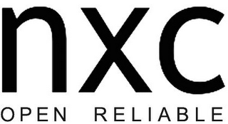 NXC OPEN RELIABLE logo