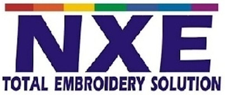 NXE TOTAL EMBROIDERY SOLUTION logo