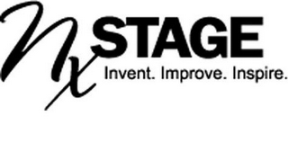 NXSTAGE INVENT. IMPROVE. INSPIRE. logo