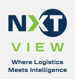 NXT VIEW WHERE LOGISTICS MEETS INTELLIGENCE logo