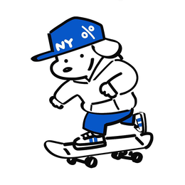 NY % logo