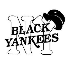 NY BLACK YANKEES logo