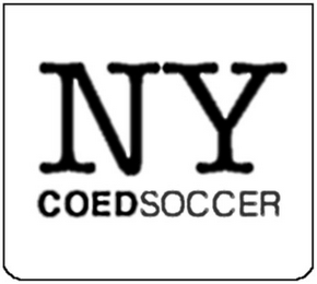 NY COED SOCCER logo