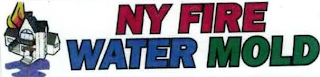 NY FIRE WATER MOLD logo