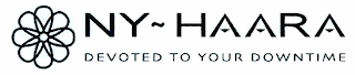 NY ~ HAARA DEVOTED TO YOUR DOWNTIME logo
