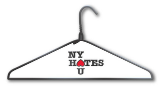 NY HATES U logo