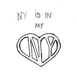 NY IS IN MY NY logo