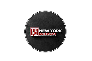 NY NEW YORK NAIL SUPPLY PREMIUM BEAUTY PRODUCTS logo