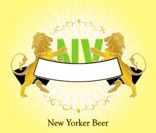 NY NEW YORKER BEER logo