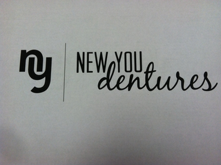 NY NEW YOU DENTURES logo