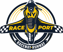 NY RACE PORT RACEWAY RUNWAY logo