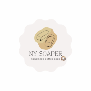 NY SOAPER HANDMADE COFFEE SOAP logo