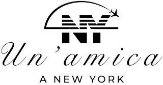 NY UN'AMICA A NEW YORK logo