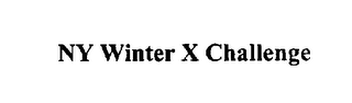 NY WINTER X CHALLENGE logo