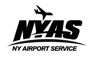 NYAS NY AIRPORT SERVICE logo