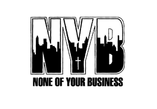 NYB NONE OF YOUR BUSINESS logo