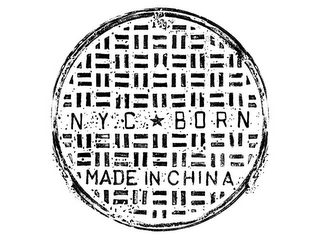 NYC BORN MADE IN CHINA logo