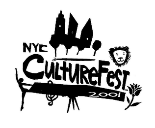 NYC CULTUREFEST 2001 logo