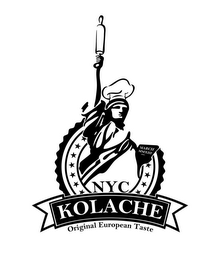 NYC KOLACHE ORIGINAL EUROPEAN TASTE logo