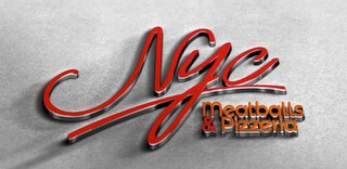 NYC MEATBALLS & PIZZERIA logo