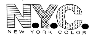 N.Y.C. NEW YORK COLOR logo