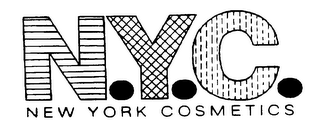 N.Y.C. NEW YORK COSMETICS logo