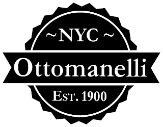 ~ NYC ~ OTTOMANELLI EST. 1900 logo