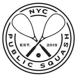 NYC PUBLIC SQUASH EST. 2015 logo