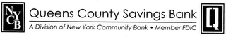 NYCB QUEENS COUNTY SAVINGS BANK A DIVISION OF NEW YORK COMMUNITY BANK MEMBER FDIC Q logo