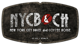 NYCB&CH NEW YORK CITY BAGEL AND COFFEE HOUSE EST. 2012, ASTORIA, NY logo