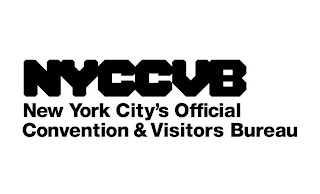 NYCCVB NEW YORK CITY'S OFFICIAL CONVENTION & VISITORS BUREAU logo