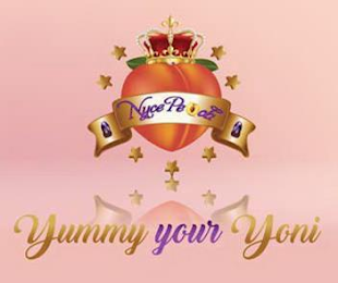 NYCE PEACH YUMMY YOUR YONI logo