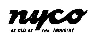 NYCO AS OLD AS THE INDUSTRY logo