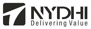 NYDHI DELIVERING VALUE logo