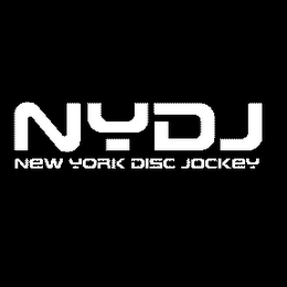 NYDJ NEW YORK DISK JOCKEY logo
