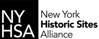 NYHSA NEW YORK HISTORIC SITES ALLIANCE logo