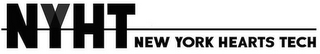 NYHT NEW YORK HEARTS TECH logo