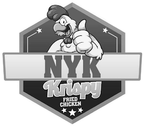 NYK KRISPY FRIED CHICKEN logo