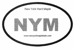 NYM, NEW YORK HARD MAPLE, WWW.NEWYORKMAPLEBATS.COM logo