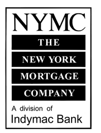NYMC THE NEW YORK MORTGAGE COMPANY A DIVISION OF INDYMAC BANK logo