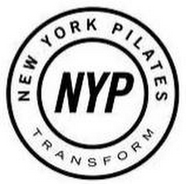 NYP NEW YORK PILATES TRANSFORM logo