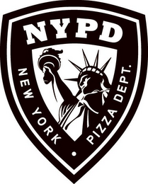 NYPD NEW YORK PIZZA DEPT. logo