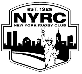 NYRC NEW YORK RUGBY CLUB EST. 1929 logo