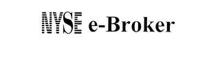 NYSE E-BROKER logo